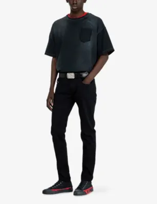 DIESEL D Strukt slim-fit stretch-denim jeans detail 2