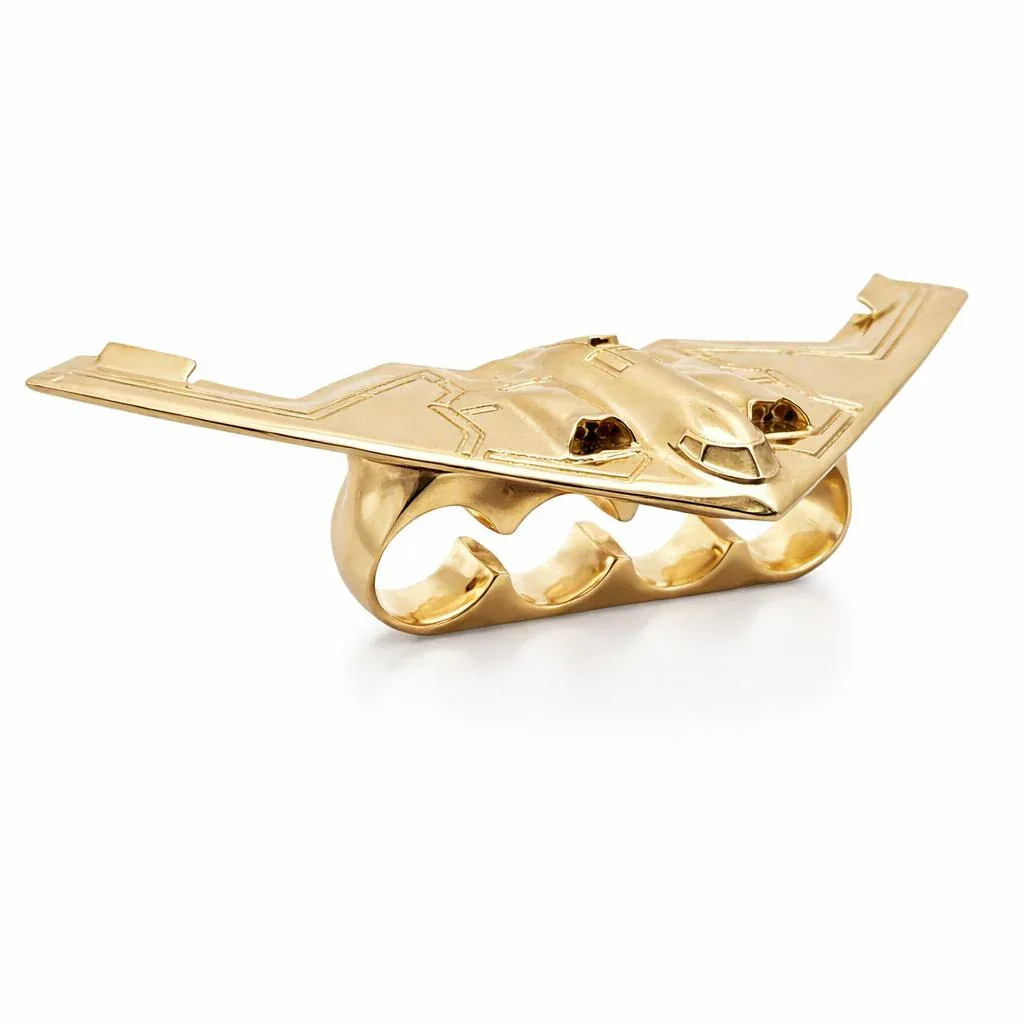DANNY - For Him CUSTOM B-2 Bomber Four Finger Ring 71291 – Ring