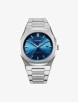 D1 MILANO D1-ATBJ11 Automatic Bracelet Stainless-Steel Automatic Watch in Blue – Jewellery & Watches | Mens watches