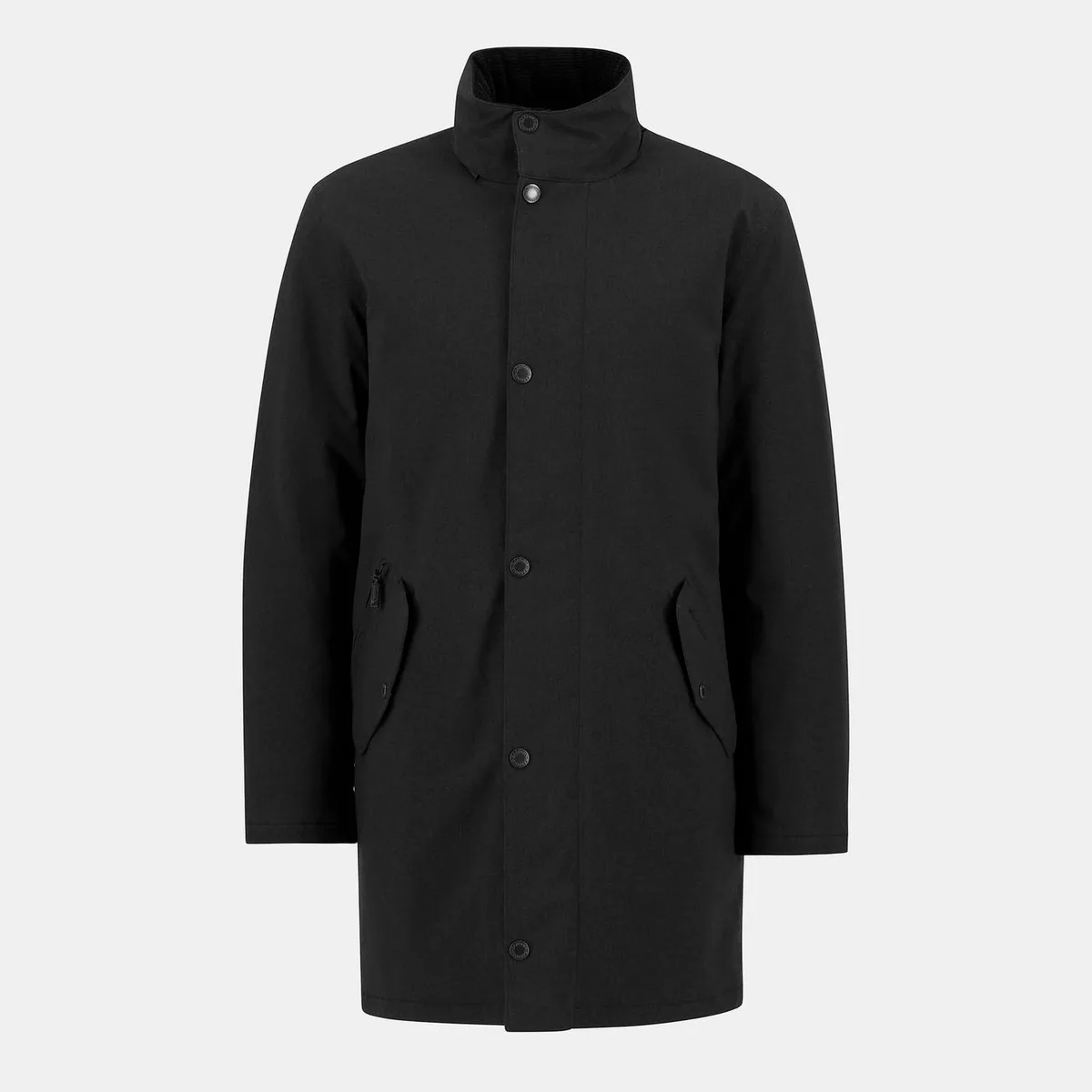 Barbour Men's Winter Powell Waterproof Long Sleeve Long Puffer Jacket