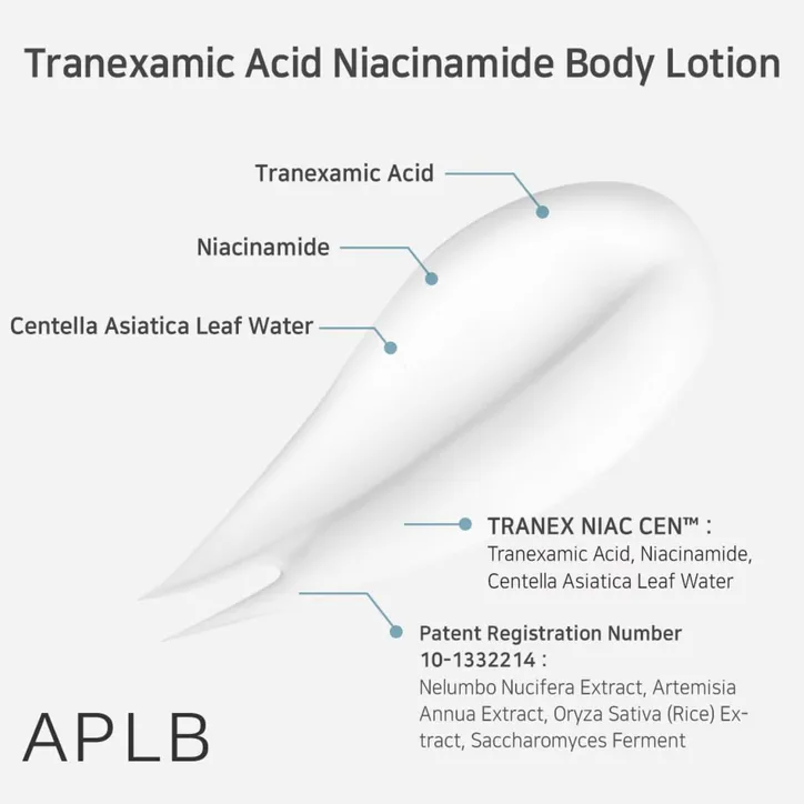 APLB Tranexamic Acid Niacinamide Body Lotion 300ml, additional product view 2