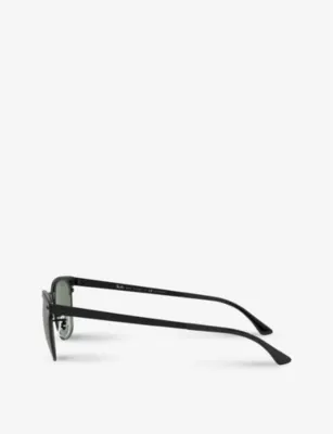 RAY-BAN RB3716 Clubmaster metal square sunglasses detail 3