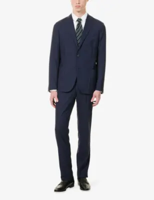 CORNELIANI Washable Tropical Single-Breasted Wool Suit detail 2