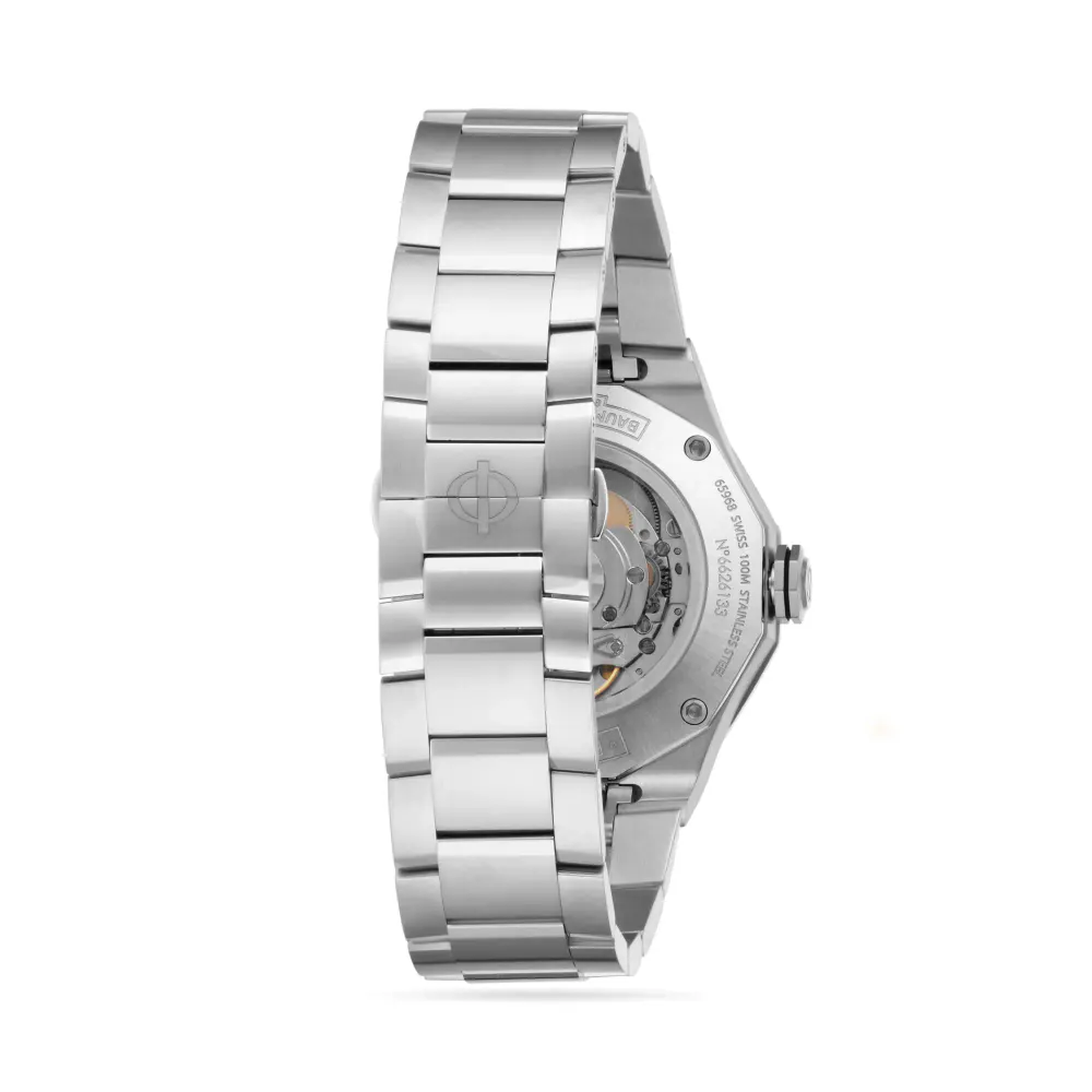 Baume & Mercier Riviera 42mm Mens Watch Silver in Silver, additional product view 3