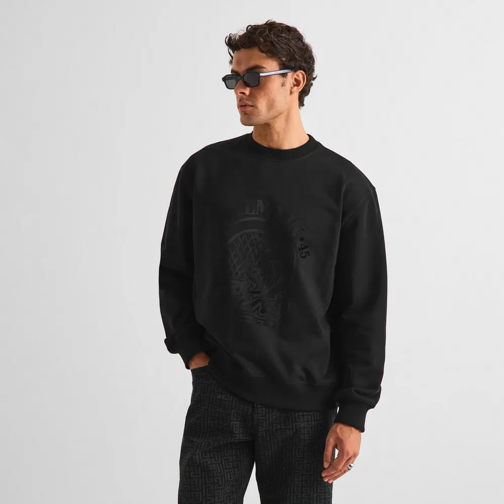 Balmain Balmain Flock Sweat Sn63 detail 3