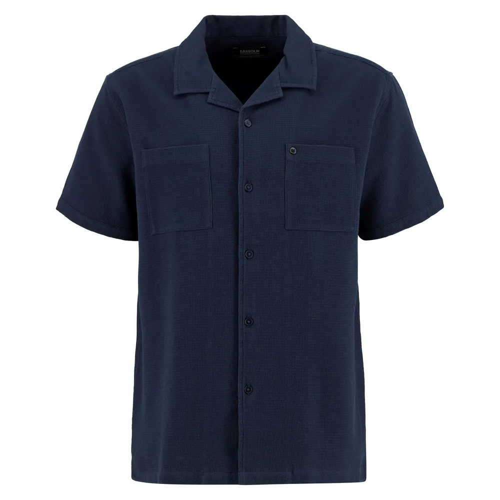 Barbour International Men's Plain Short Sleeve Shirt