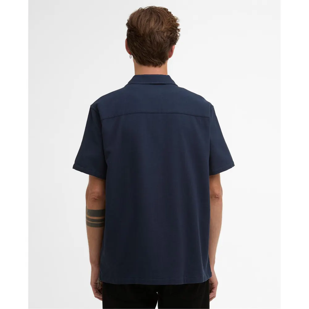 Barbour International Men's Plain Short Sleeve Shirt detail 3