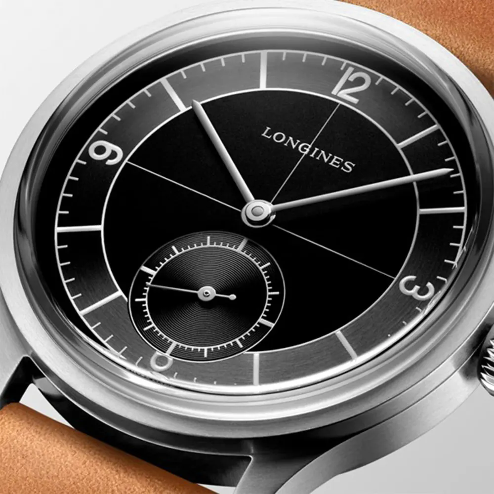 Longines Heritage 38.5mm Mens Watch detail 2