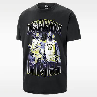 Nike LeBron Men's Nike NBA T-Shirt - Black in Black – Nike men's and unisex