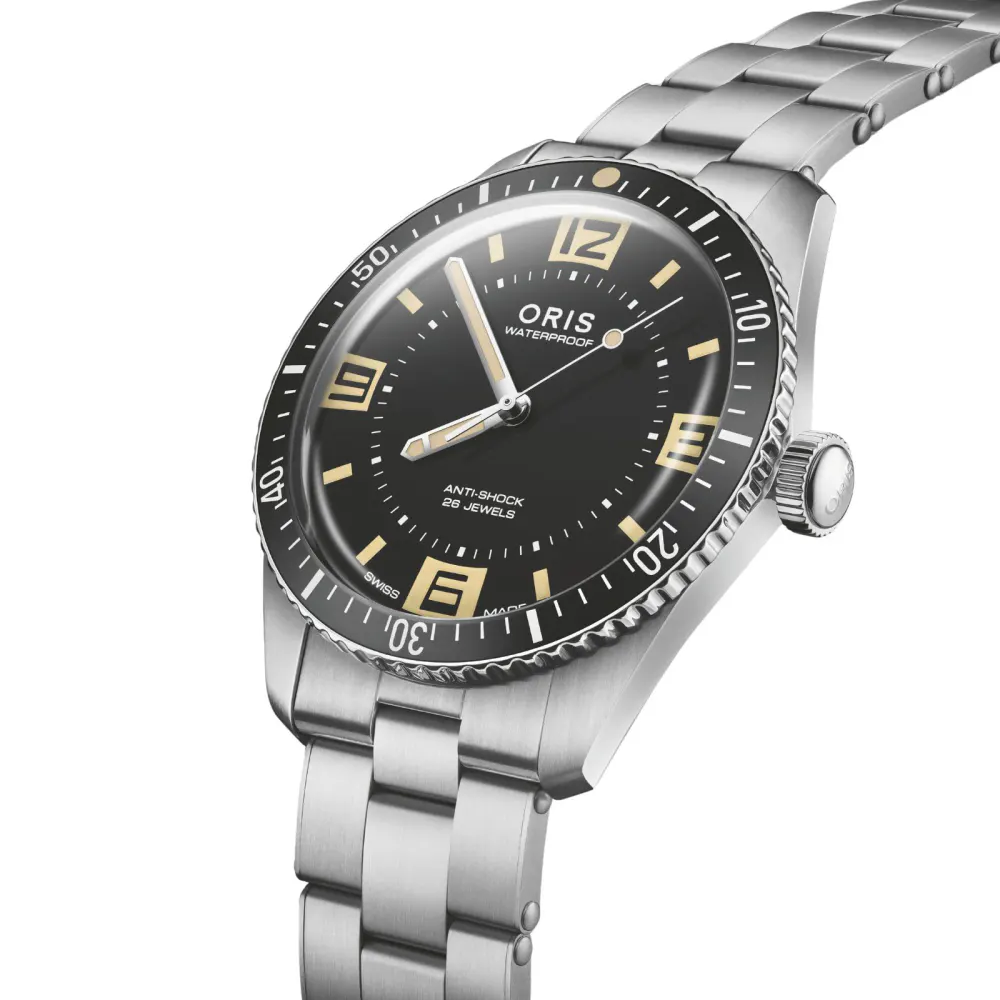 Oris Divers Sixty-Five 60th Anniversary Edition 40mm Mens Watch detail 2