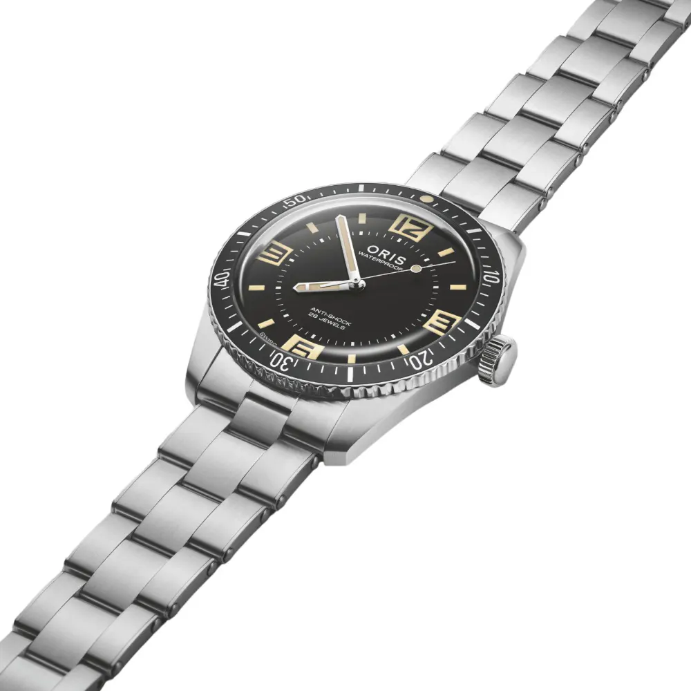 Oris Divers Sixty-Five 60th Anniversary Edition 40mm Mens Watch detail 3