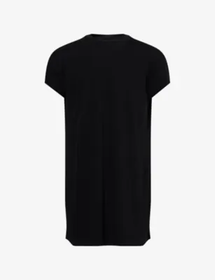 RICK OWENS Cap-Sleeve Jumbo Cotton T-shirt