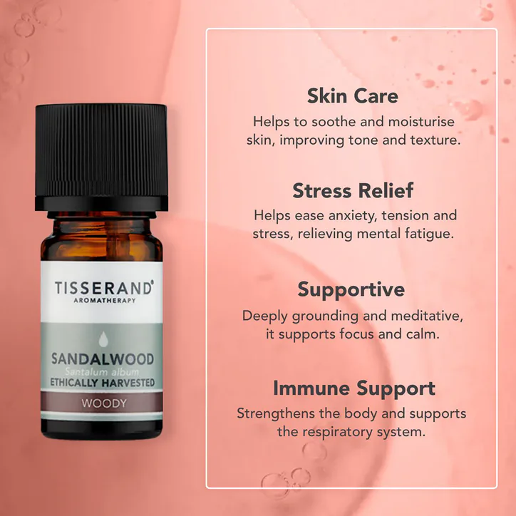 Tisserand Sandalwood Pure Essential Oil 2ml, additional product view 3