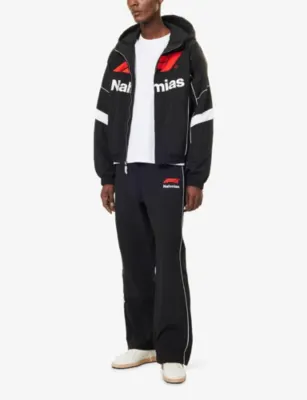 NAHMIAS F1 Warm Up Race Shell Jacket in BLACK, additional product view 2