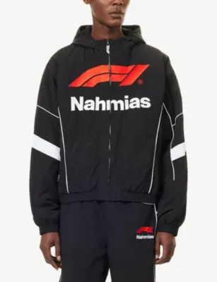 NAHMIAS F1 Warm Up Race Shell Jacket in BLACK, additional product view 3