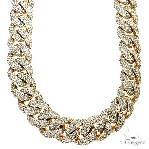 RINA - For Him CUSTOM Custom Made Diamond Miami Cuban Chain 30 Inches 68712