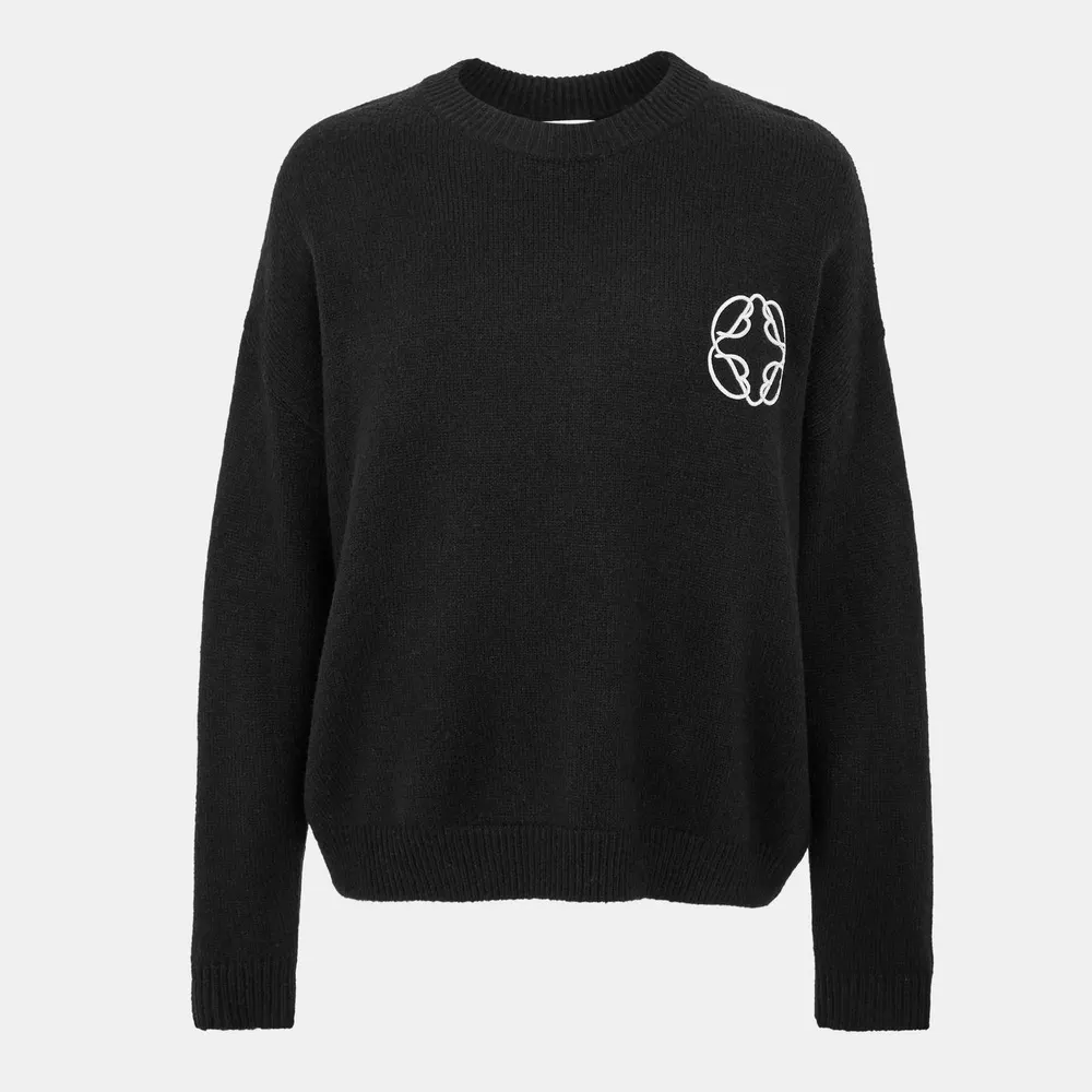 BELIER Men's CropMo Structured Knit Crew Neck Jumper