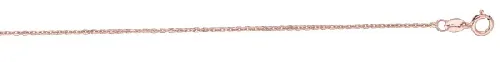 JALGAS - ROYAL CHAIN GROUP 14K Yellow Gold Diamond Cut Cable Link Chain 1.1mm 38209 in 16 Inches – Chain