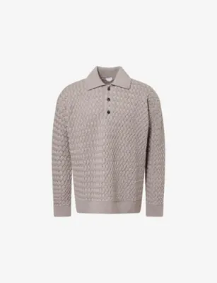BOTTEGA VENETA Intrecciato Knitted Wool Jumper