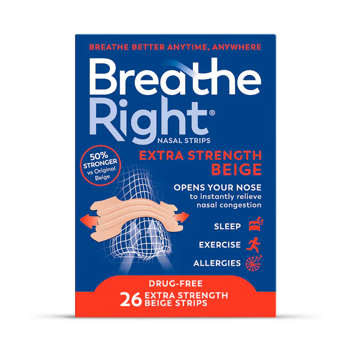 BREATHE RIGHT Nasal Strips Original Extra Strength 26 Each