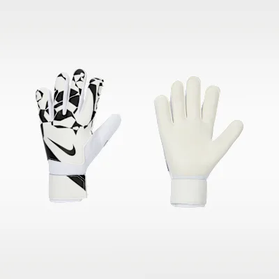 Nike Match Goalkeeper Football Gloves - White/Black/Black in White/Black/Black – Nike men's and unisex
