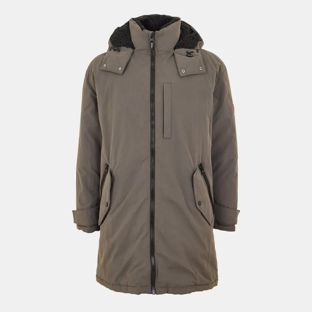 Hugo Men's Medium Puffer Jacket in Dark Grey – Clothing