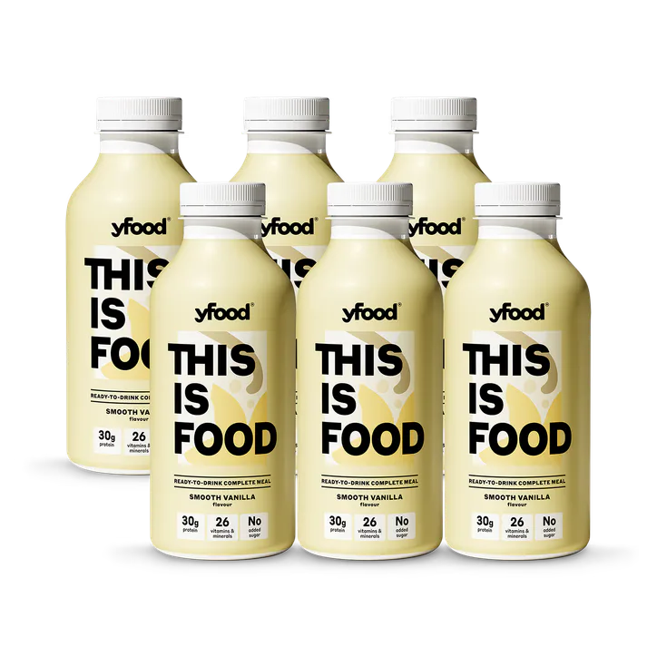 Yfood Ready to Drink Complete Meal Smooth Vanilla Drink 6x500ml