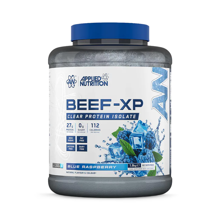 Applied Nutrition Beef XP Clear Protein Isolate Blue Raspberry 1.8KG