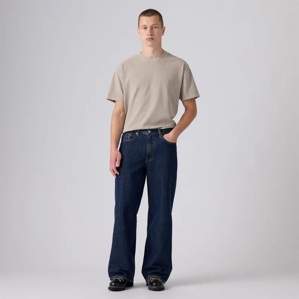 Levis Men's Baggy Wide-Leg Cotton Jeans detail 3