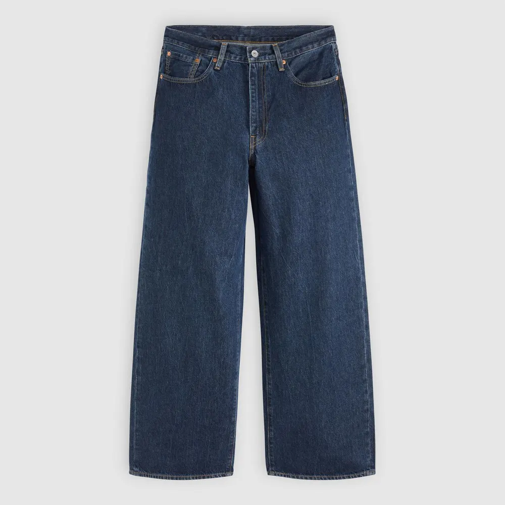 Levis Men's Baggy Wide-Leg Cotton Jeans