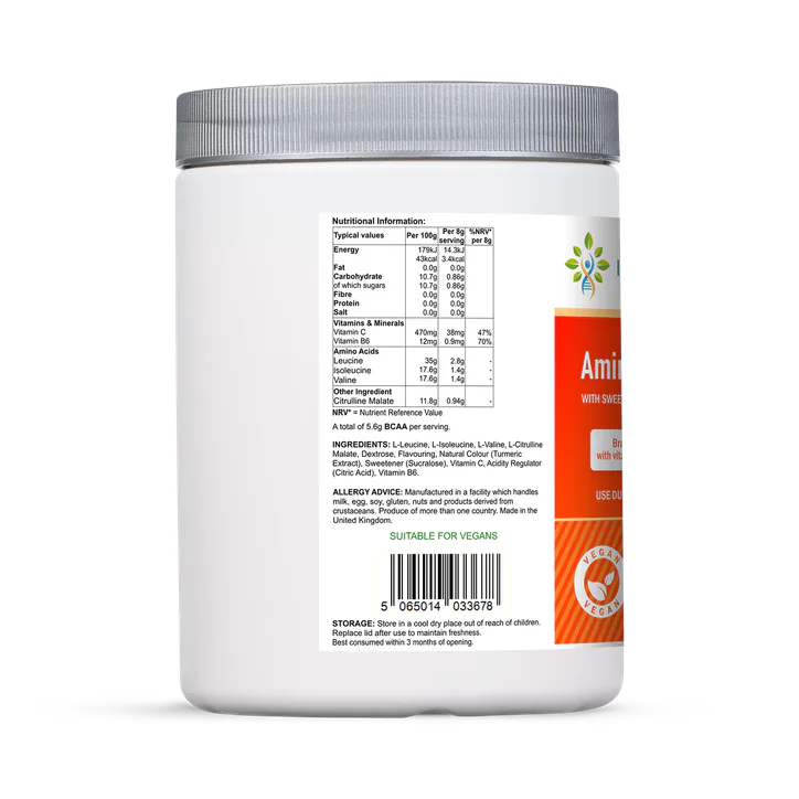 InfiniVit Amino Boost BCAA 340g, additional product view 2