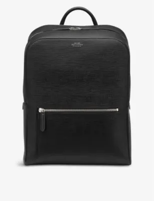 SMYTHSON Panama zip-around leather backpack