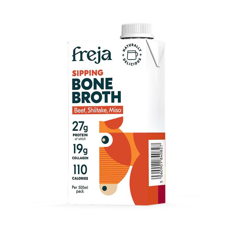 Freja Sipping Bone Broth Beef, Shiitake & Miso 500 ml, additional product view 3
