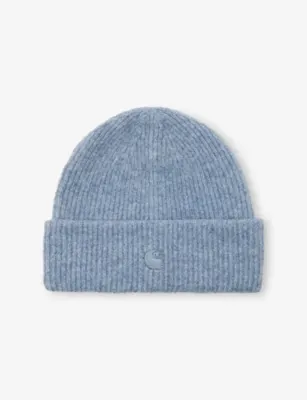 CARHARTT WIP Curtis Logo-Embroidered Stretch-Knit Beanie