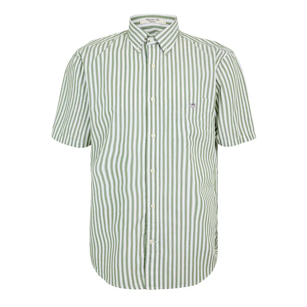 Gant Men's Plain Short Sleeve Shirt