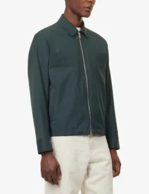 PAUL SMITH Long-Sleeve Collared Wool Jacket detail 3