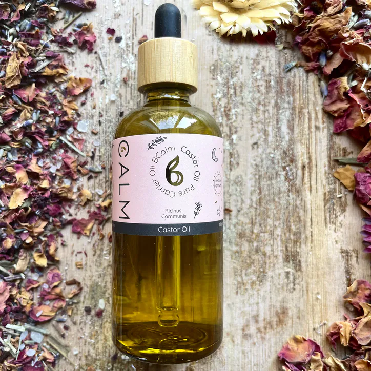 B Calm Pure Castor Carrier Oil – Hair, Lash & Brow Oil 100ml detail 2