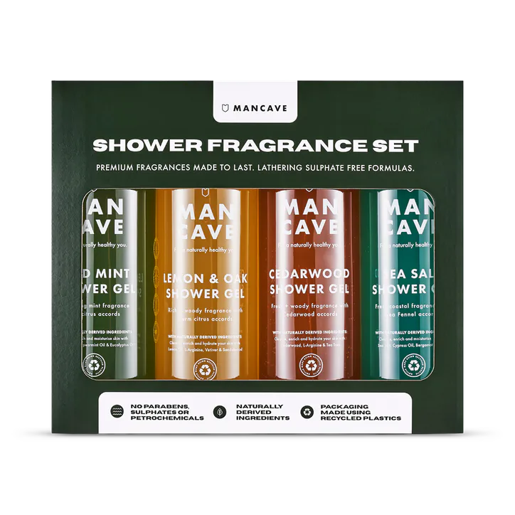 ManCave The Premium Shower Gel Fragrance Set