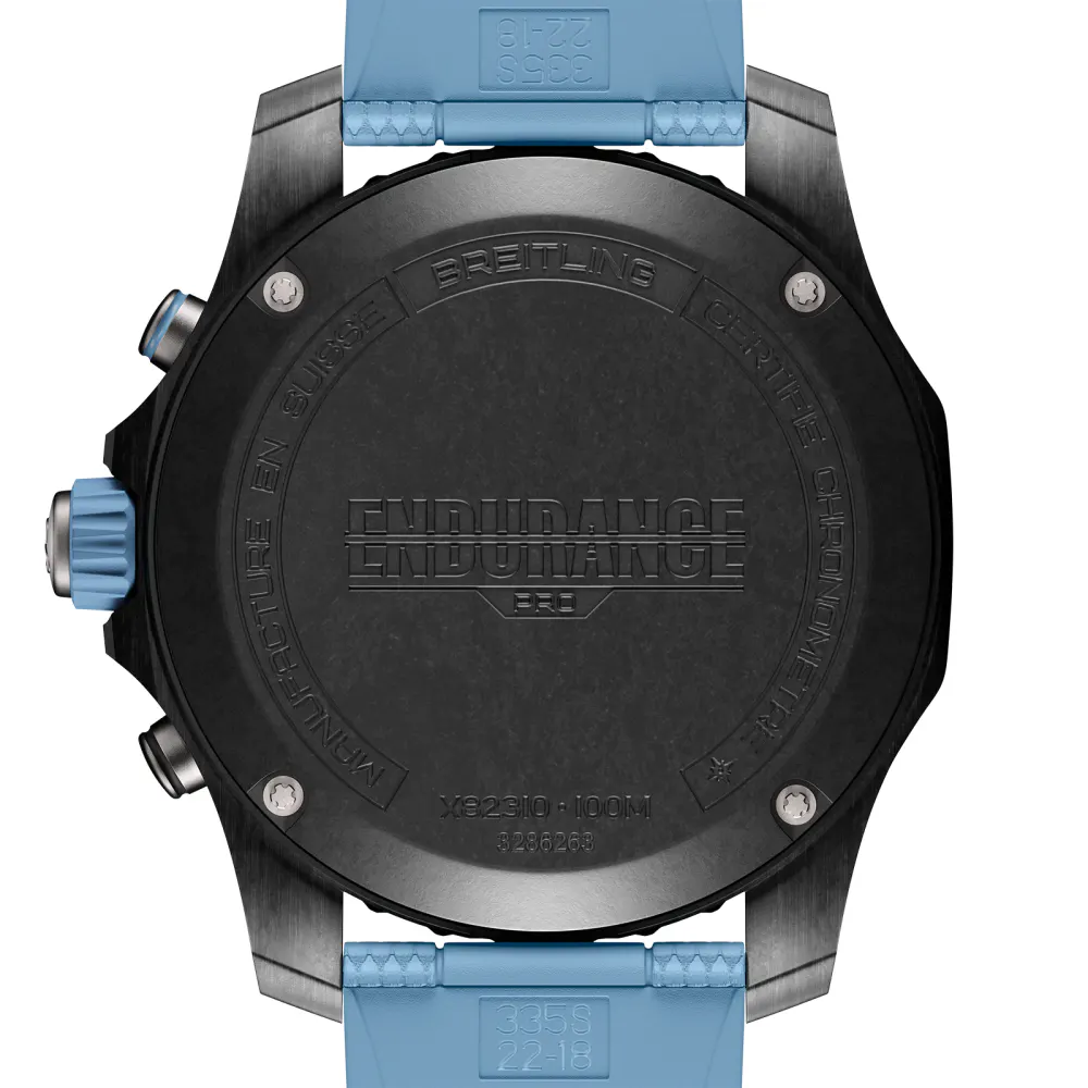 Breitling Endurance Pro 44mm Unisex Watch Blue Rubber in Black, additional product view 2