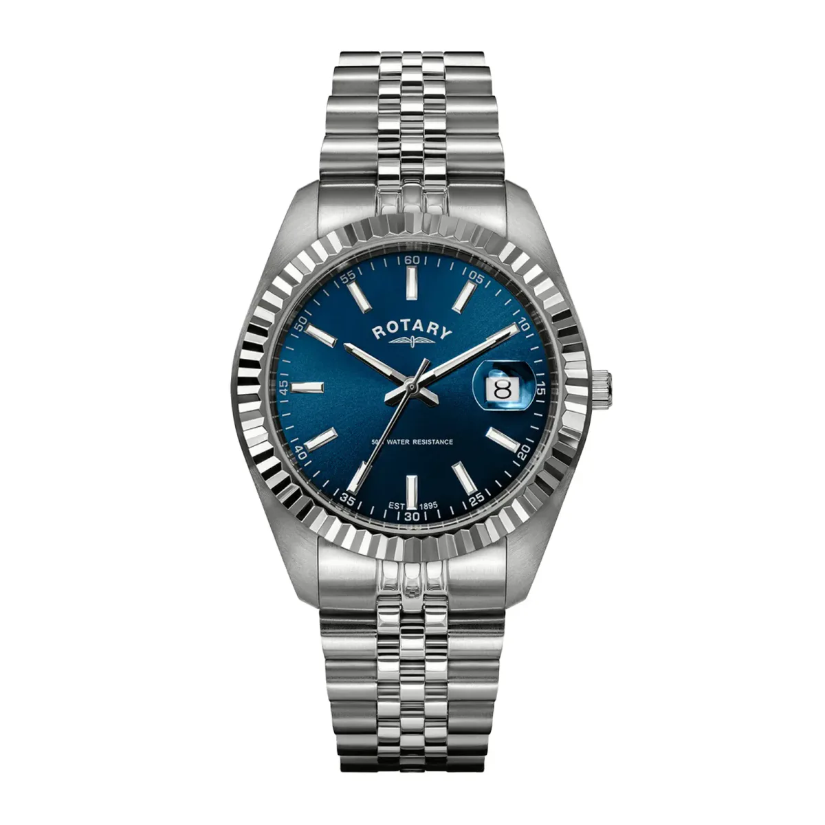 Rotary Inspiration 41mm Blue Mens Watch
