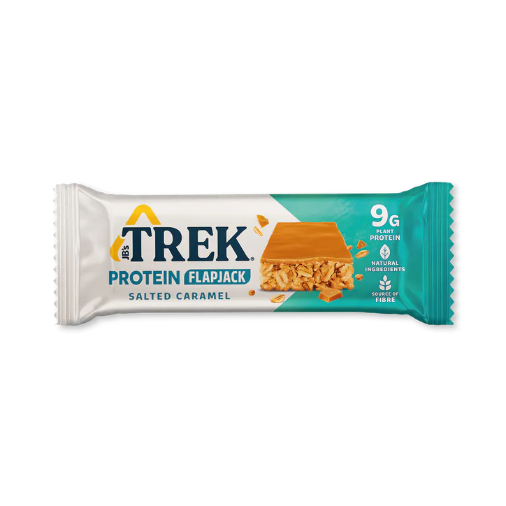TREK Salted Caramel Protein Flapjack 50g