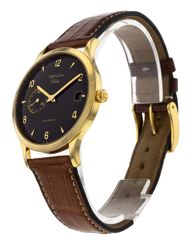 Zenith Class Elite 30.0125.680 — 2006 — Very good in Black Arabic, additional product view 2