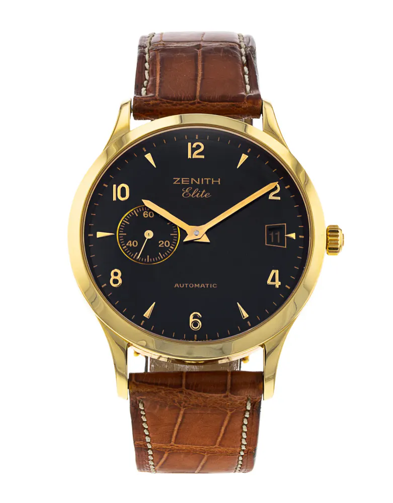Zenith Class Elite 30.0125.680 — 2006 — Very good in Black Arabic – Pre-owned watches