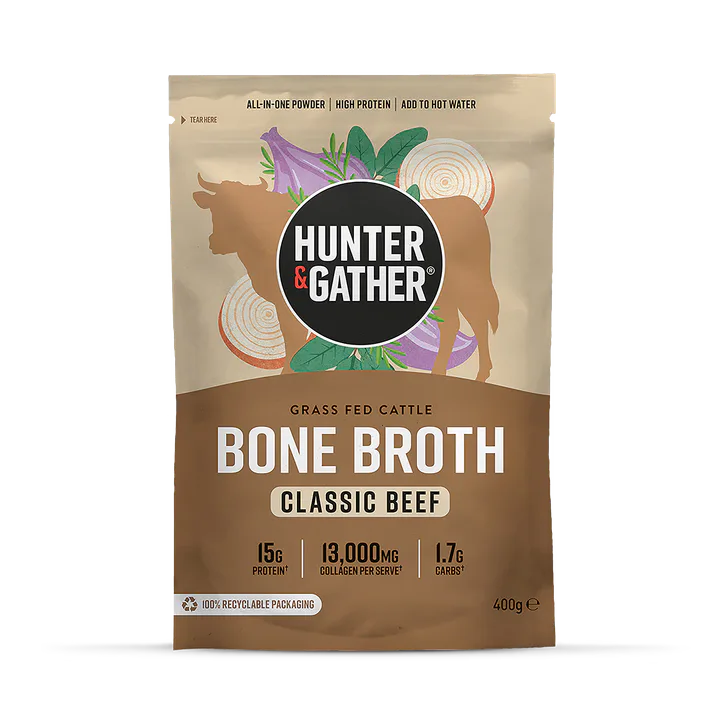 Hunter & Gather Foods Instant Bone Broth Classic 400g