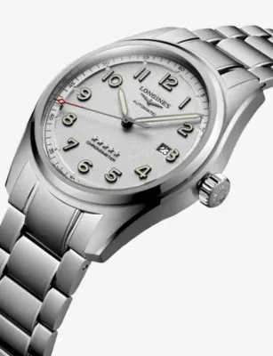LONGINES L3.811.4.73.6 Longines Spirit Stainless-Steel Automatic Watch in STAINLESS STEEL, additional product view 2