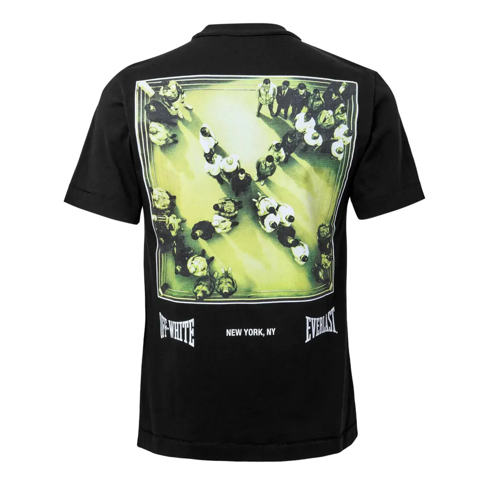 Off White x Everlast Off-White™ c/o Everlast Mens Ring Arrow Tee in Black, additional product view 2