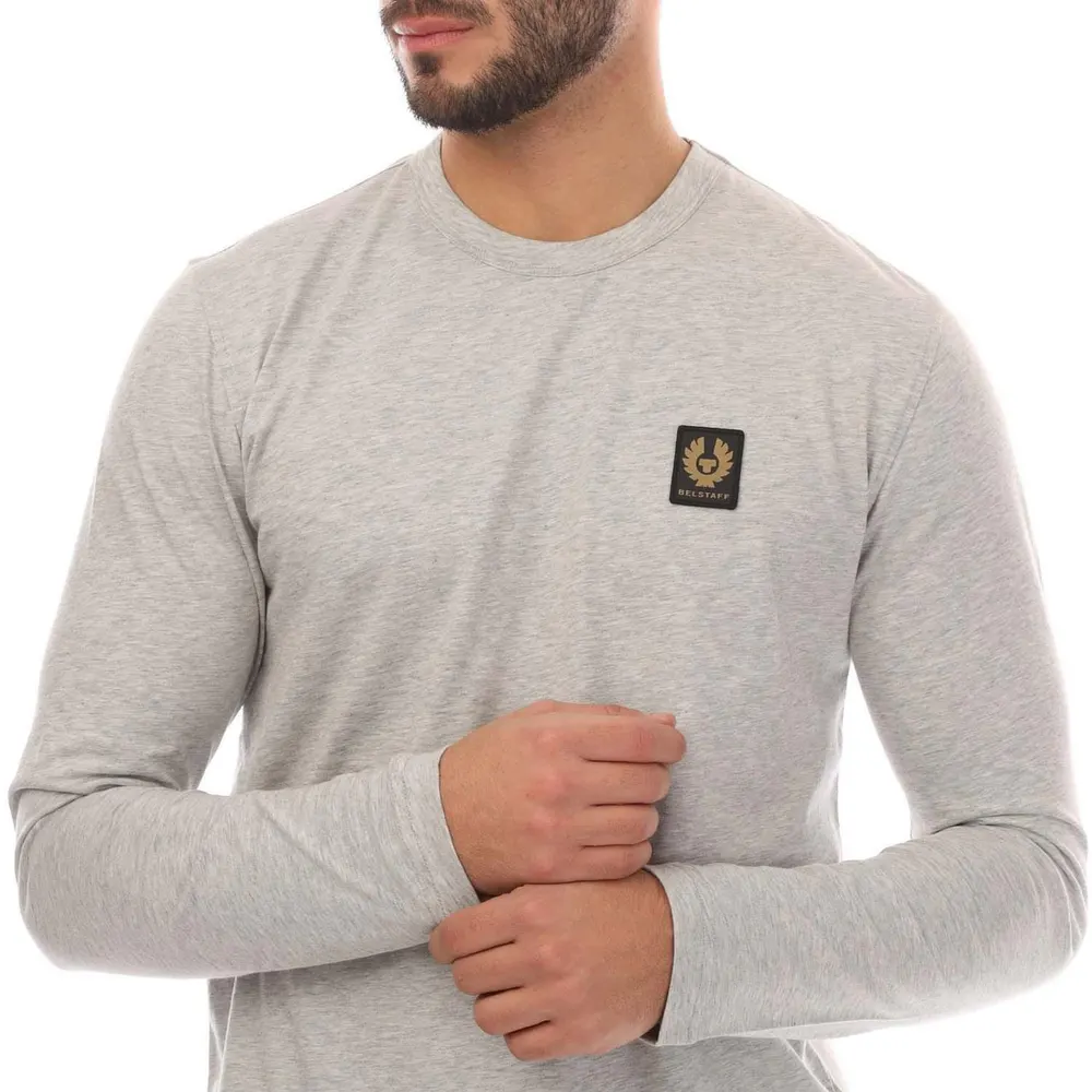Belstaff Cotton Jersey Long Sleeved T-Shirt detail 3