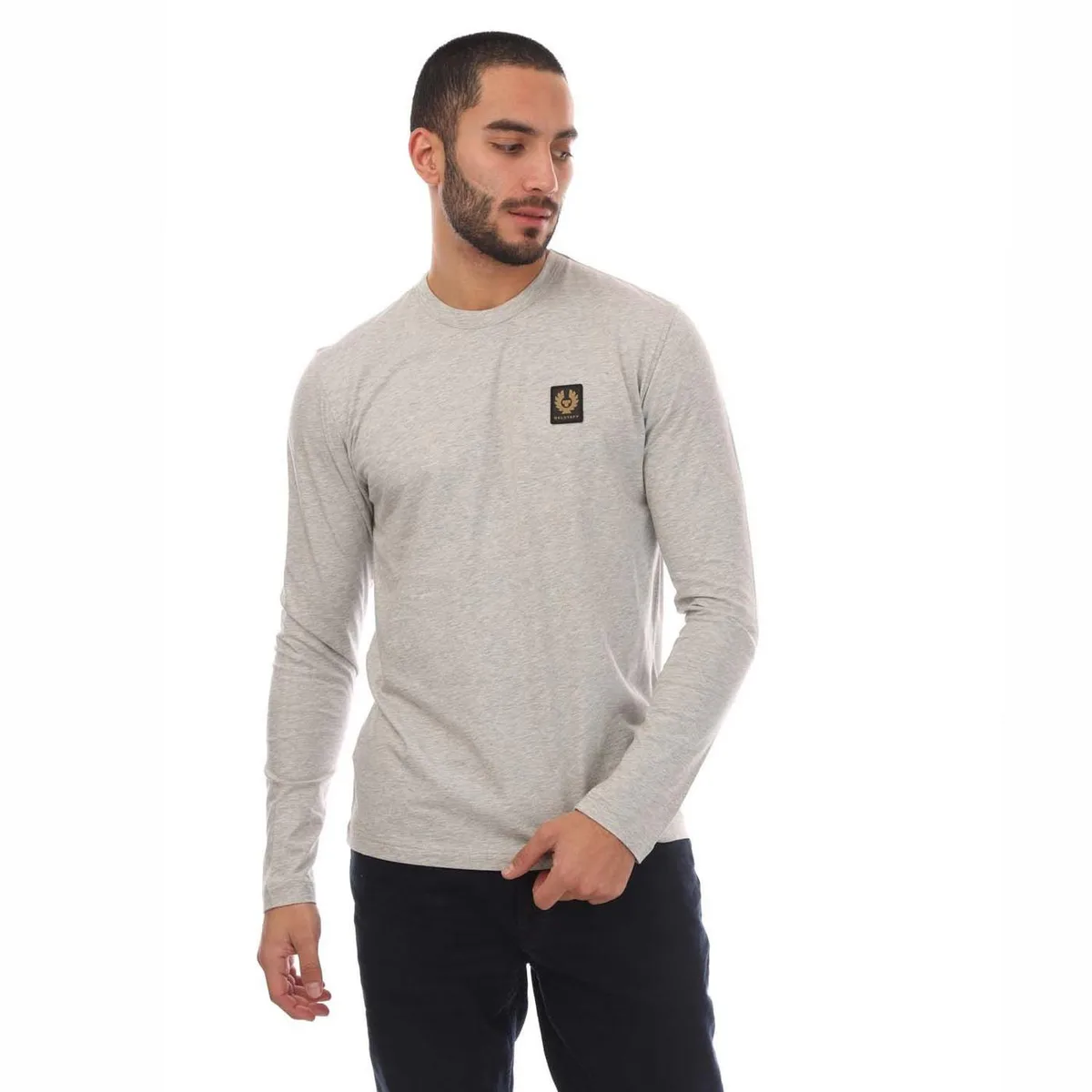 Belstaff Cotton Jersey Long Sleeved T-Shirt