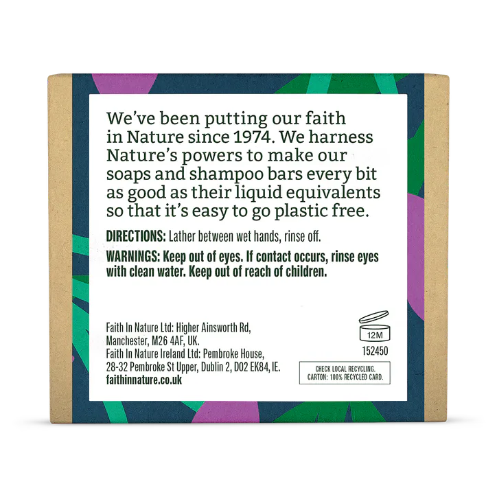 Faith in Nature Soap Bar Lavender and Geranium 100 g, additional product view 2