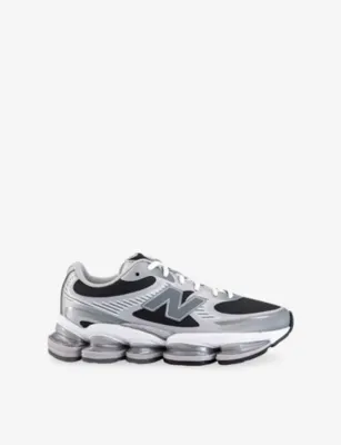 NEW BALANCE Abzorb 2000 Mesh Trainers - EUR 38 / 4 UK MEN in SILVER METALLIC FADE – Mens | Trainers | Lace up trainers